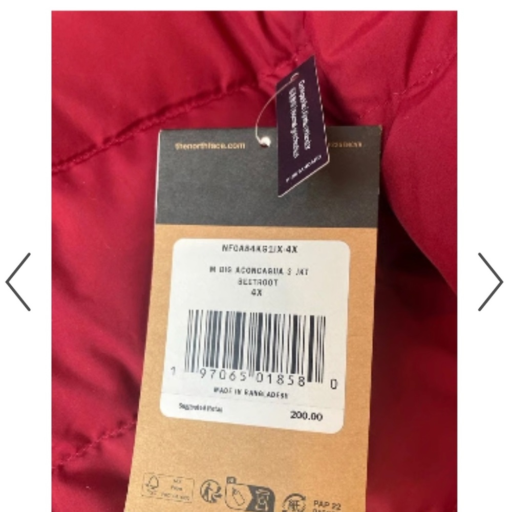 MENS NORTH FACE JACKET 5xl - Picture 3 of 4